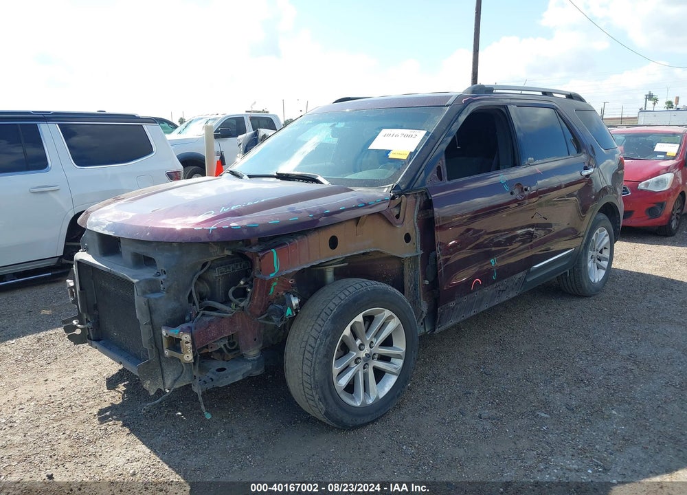 2011 FORD EXPLORER XLT VIN: 1FMHK7D86BGA11077