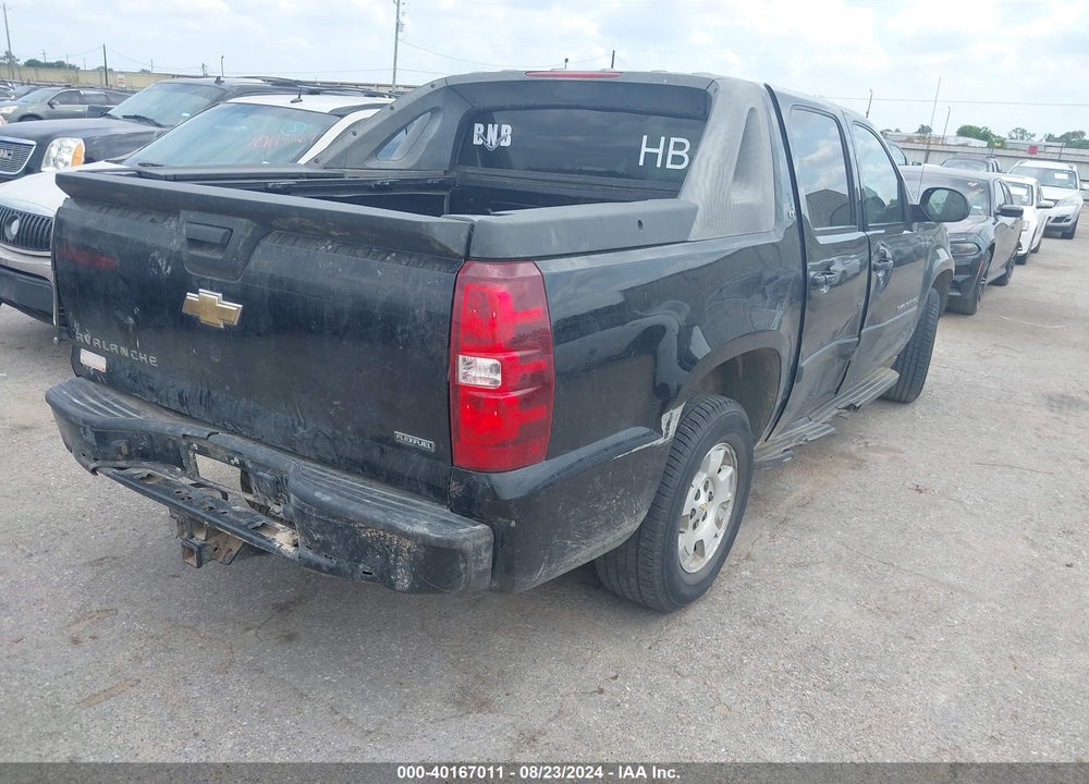 2007 CHEVROLET AVALANCHE 1500 LT VIN: 3GNEC12007G219781