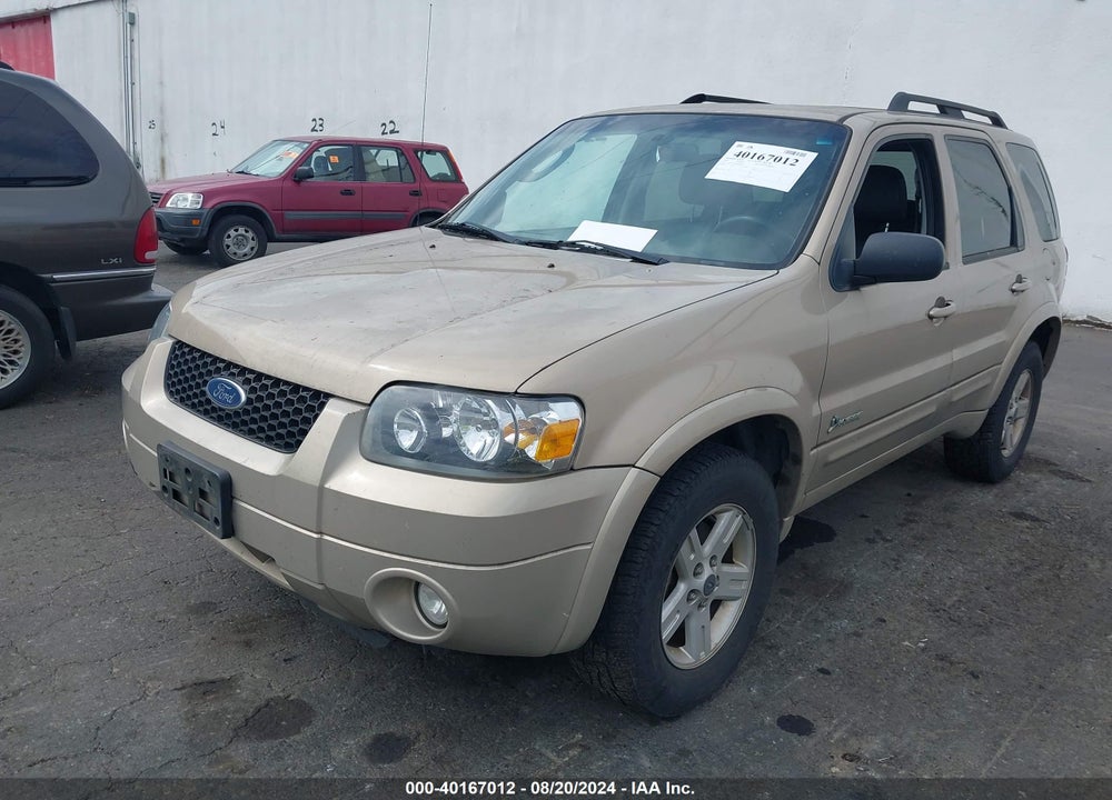 2007 FORD ESCAPE HYBRID VIN: 1FMCU59H57KB90203