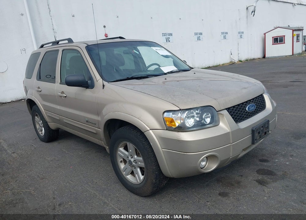 2007 FORD ESCAPE HYBRID VIN: 1FMCU59H57KB90203