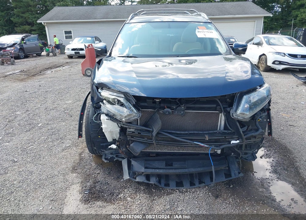 2015 NISSAN ROGUE SV VIN: 5N1AT2MV5FC880564