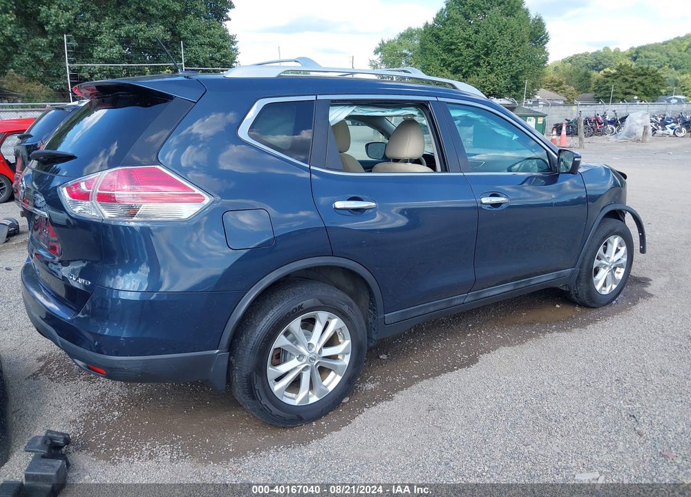 2015 NISSAN ROGUE SV VIN: 5N1AT2MV5FC880564