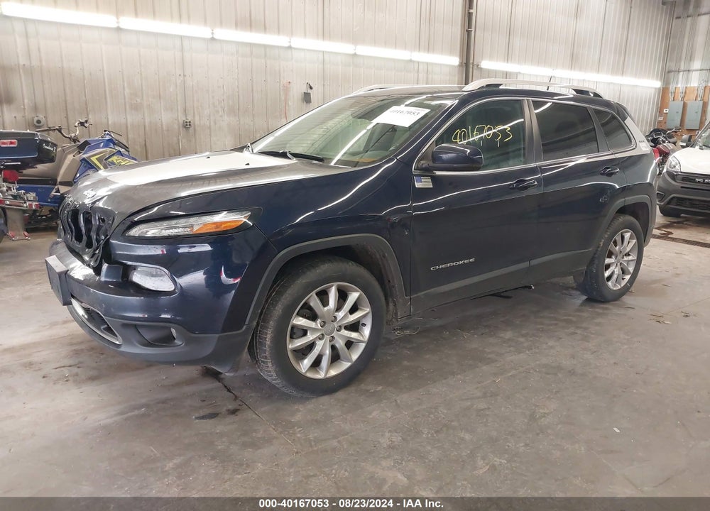 2016 JEEP CHEROKEE LIMITED VIN: 1C4PJMDS9GW280345