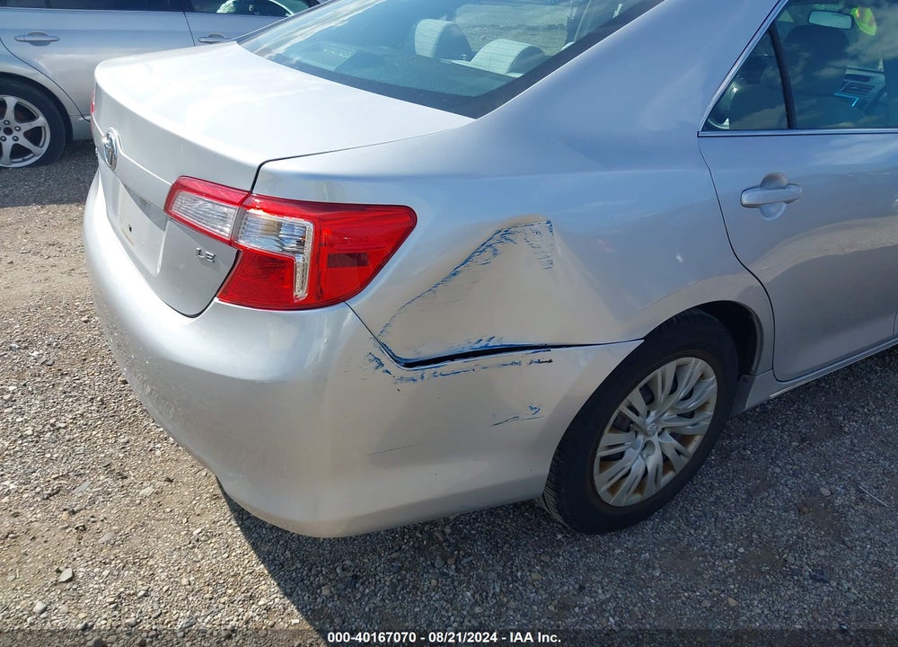 2012 TOYOTA CAMRY LE VIN: 4T4BF1FK5CR248782