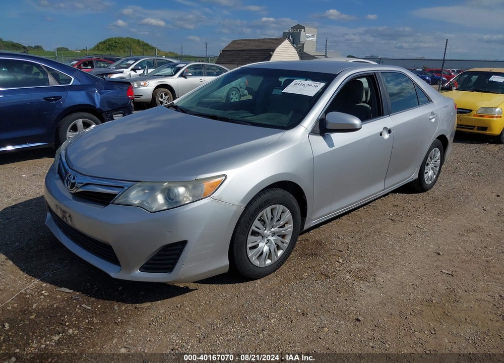 2012 TOYOTA CAMRY LE VIN: 4T4BF1FK5CR248782