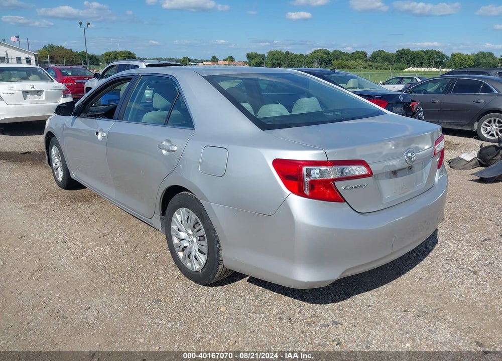 2012 TOYOTA CAMRY LE VIN: 4T4BF1FK5CR248782