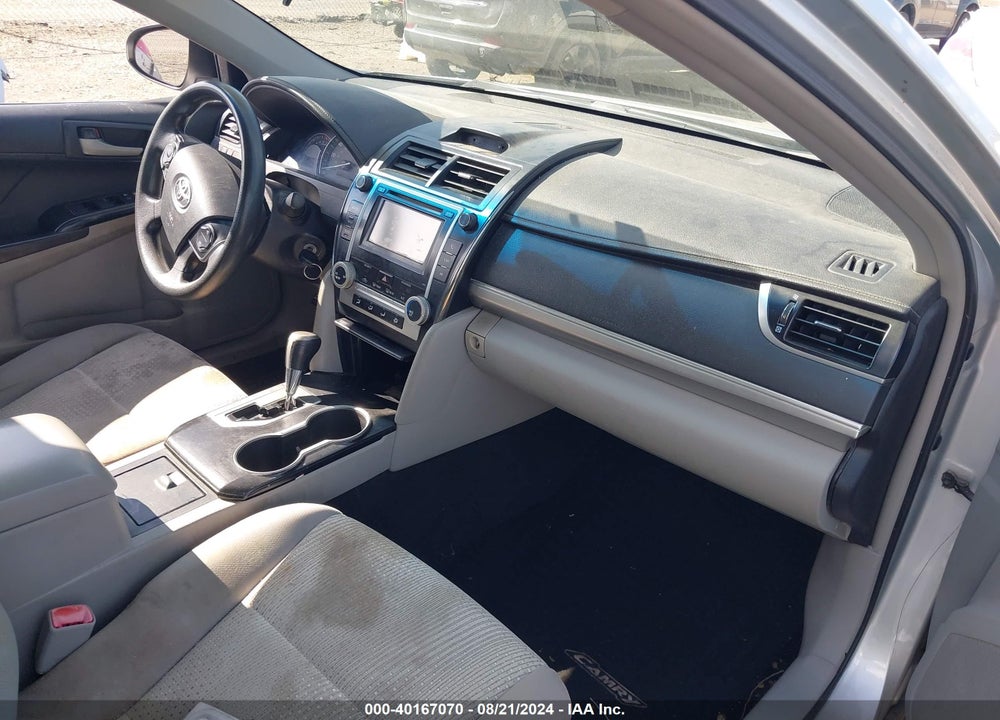 2012 TOYOTA CAMRY LE VIN: 4T4BF1FK5CR248782