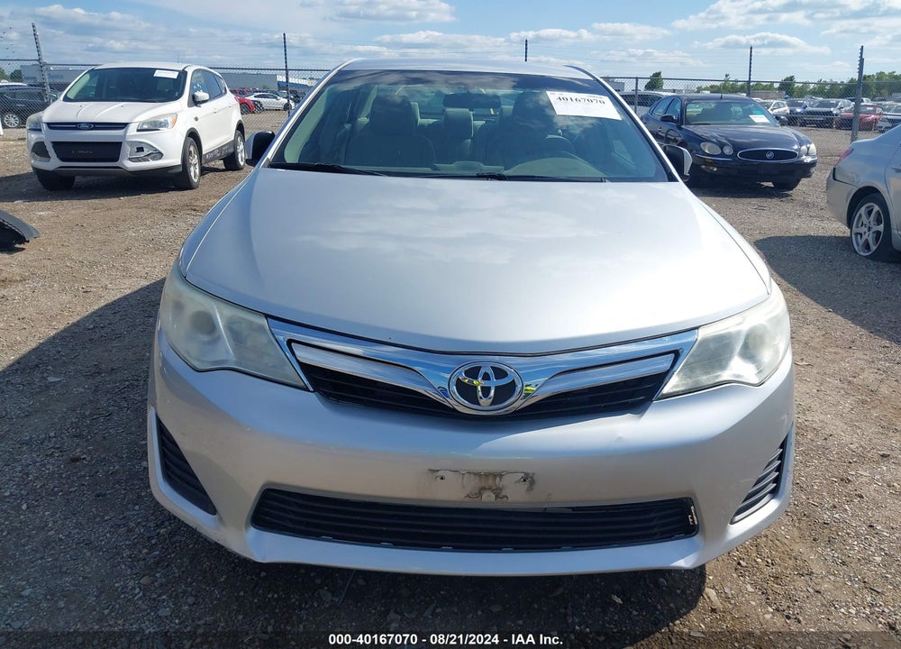 2012 TOYOTA CAMRY LE VIN: 4T4BF1FK5CR248782