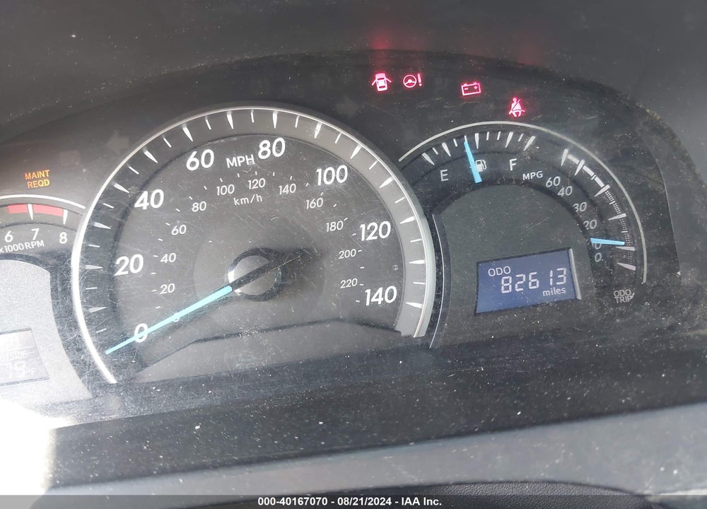 2012 TOYOTA CAMRY LE VIN: 4T4BF1FK5CR248782