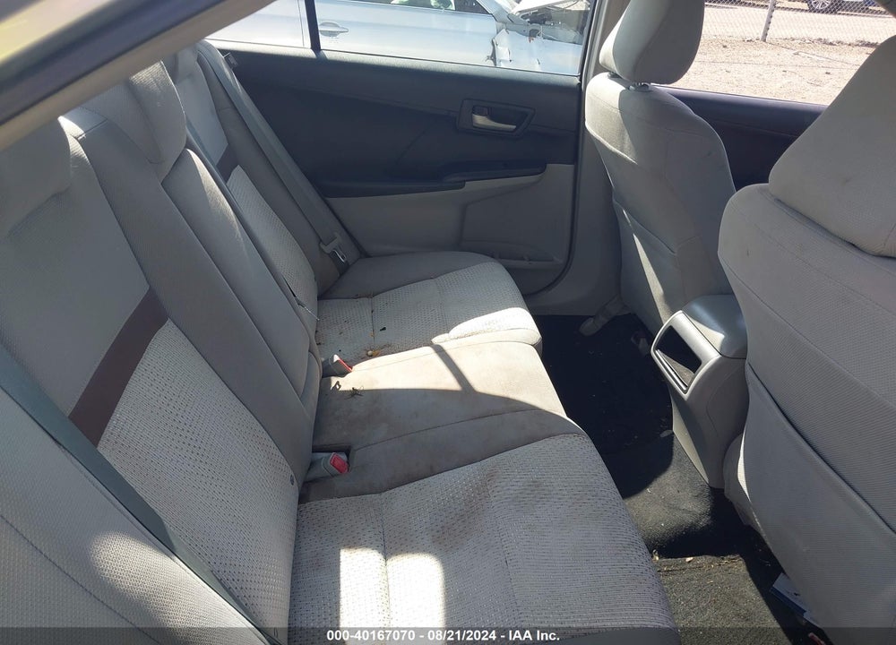 2012 TOYOTA CAMRY LE VIN: 4T4BF1FK5CR248782