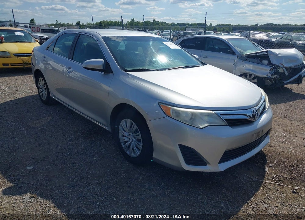 2012 TOYOTA CAMRY LE VIN: 4T4BF1FK5CR248782