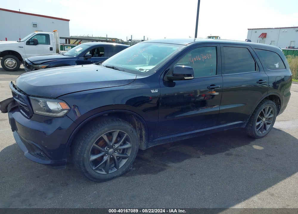 2017 DODGE DURANGO GT AWD VIN: 1C4RDJDG4HC944967