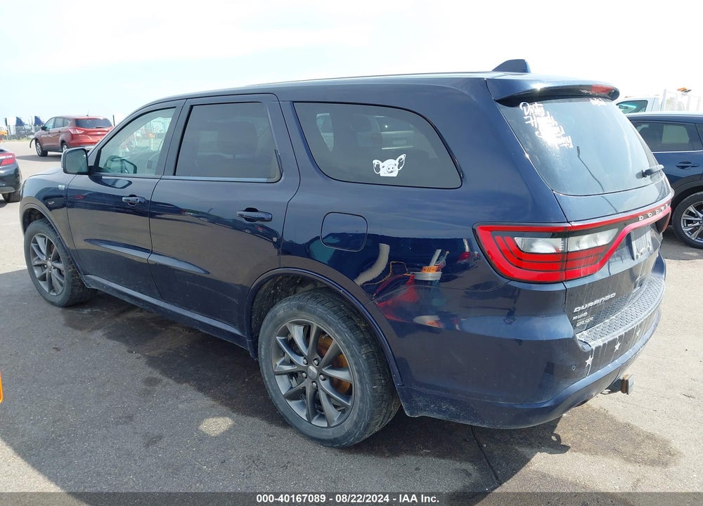 2017 DODGE DURANGO GT AWD VIN: 1C4RDJDG4HC944967