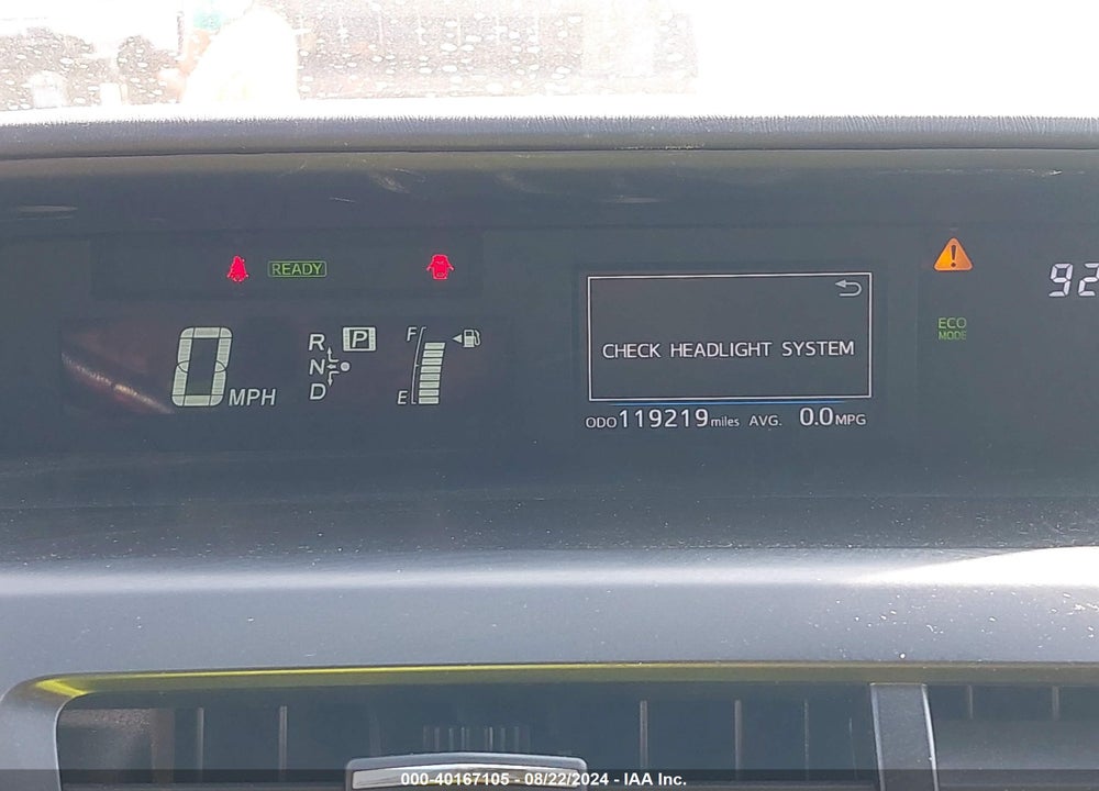 2016 TOYOTA PRIUS V FIVE VIN: JTDZN3EU9GJ045321