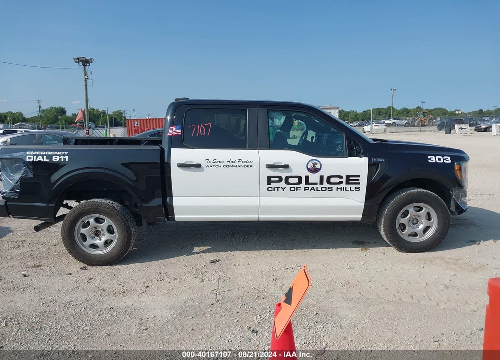 2023 FORD F-150 POLICE RESPONDER XL VIN: 1FTFW1P80PKE68755