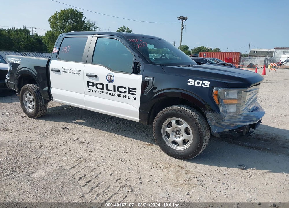 2023 FORD F-150 POLICE RESPONDER XL VIN: 1FTFW1P80PKE68755