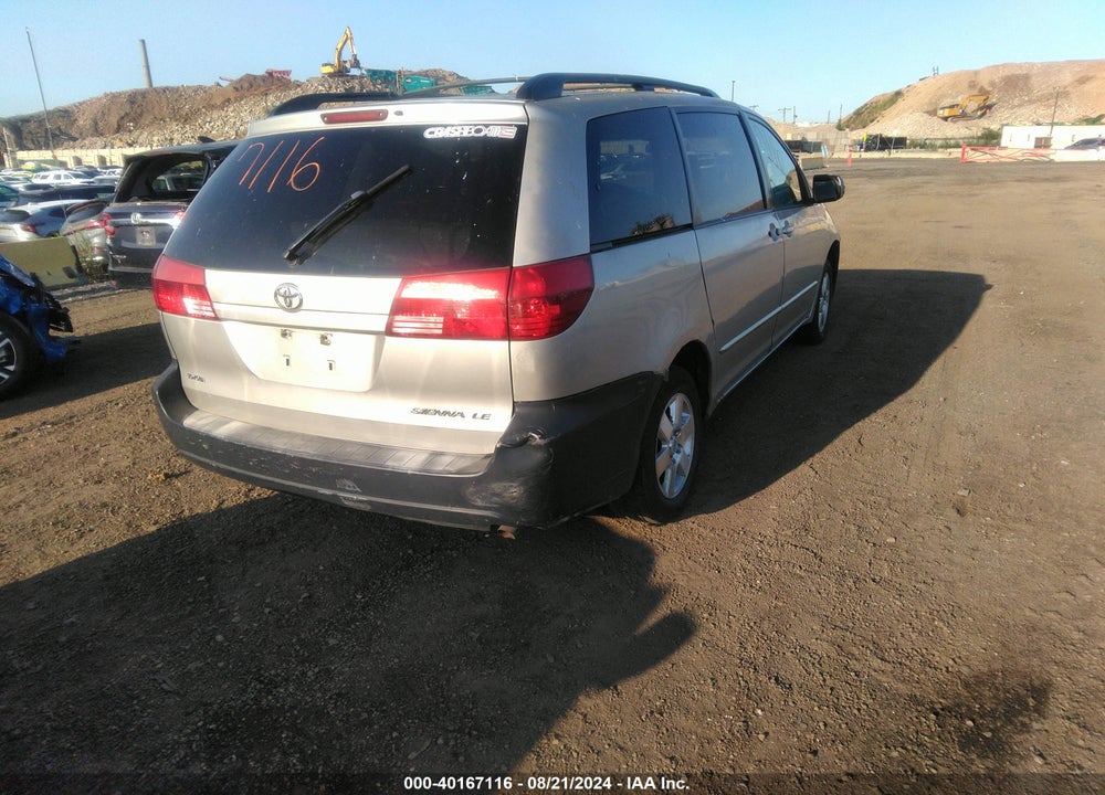 2005 TOYOTA SIENNA LE VIN: 5TDZA23C15S329381
