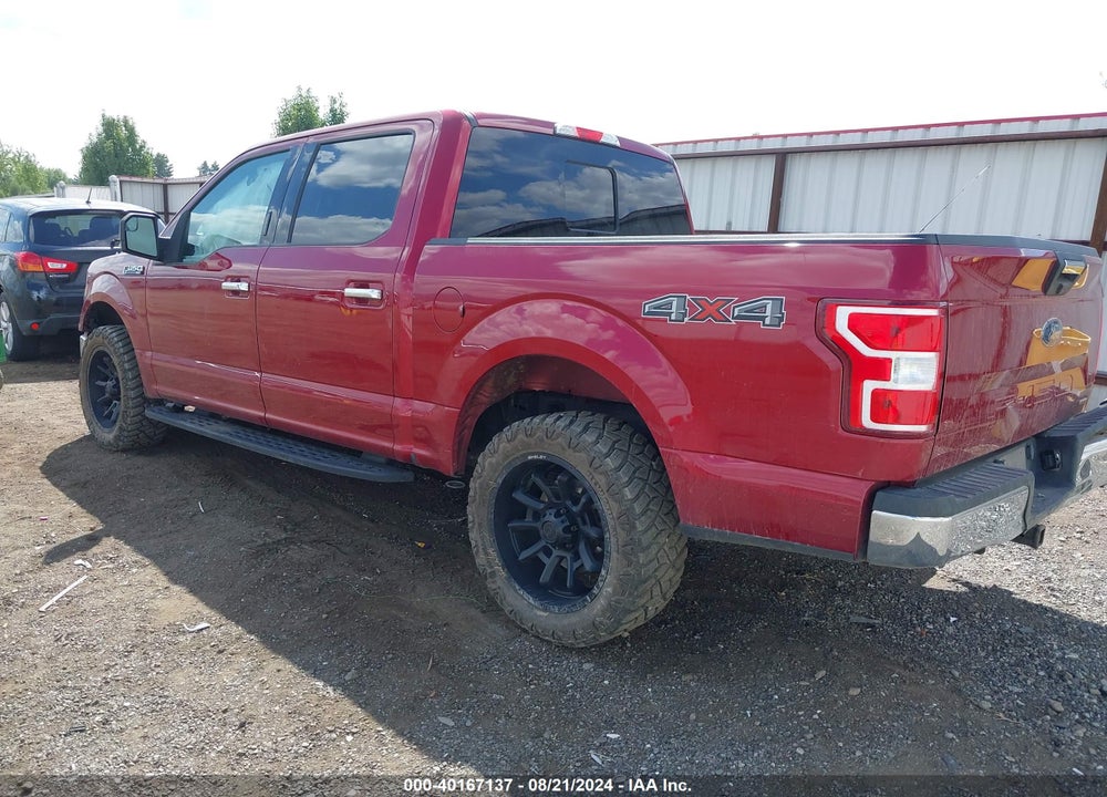 2019 FORD F-150 XLT VIN: 1FTEW1EP2KKE96135
