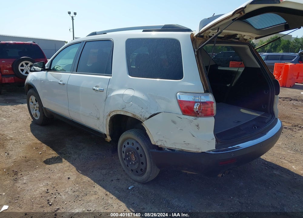 2011 GMC ACADIA SLE VIN: 1GKKRPED9BJ136387
