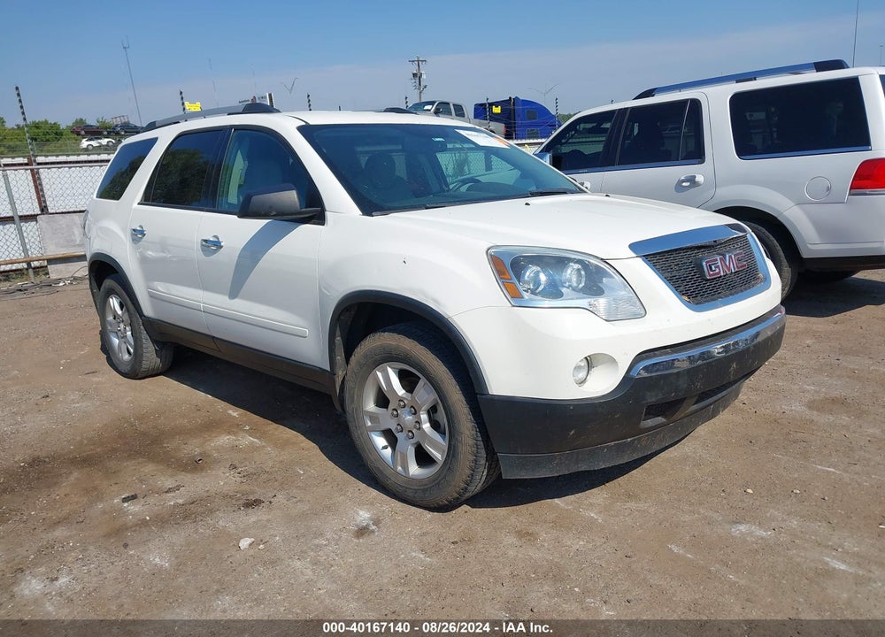 2011 GMC ACADIA SLE VIN: 1GKKRPED9BJ136387