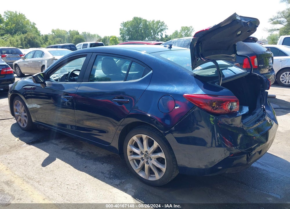 2014 MAZDA 3 S GRAND TOURING VIN: JM1BM1W35E1172353