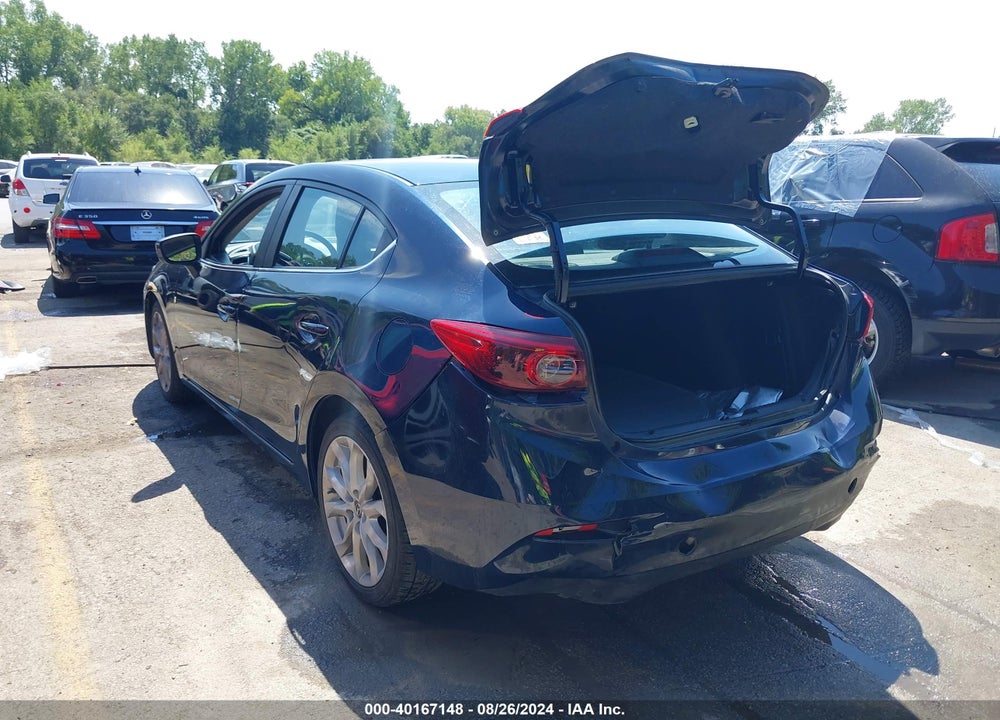 2014 MAZDA 3 S GRAND TOURING VIN: JM1BM1W35E1172353