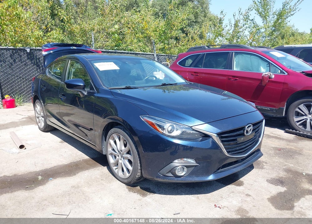 2014 MAZDA 3 S GRAND TOURING VIN: JM1BM1W35E1172353
