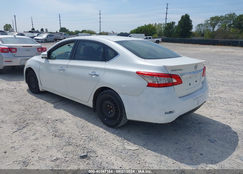2013 NISSAN SENTRA FE+ S VIN: 3N1AB7AP8DL787813