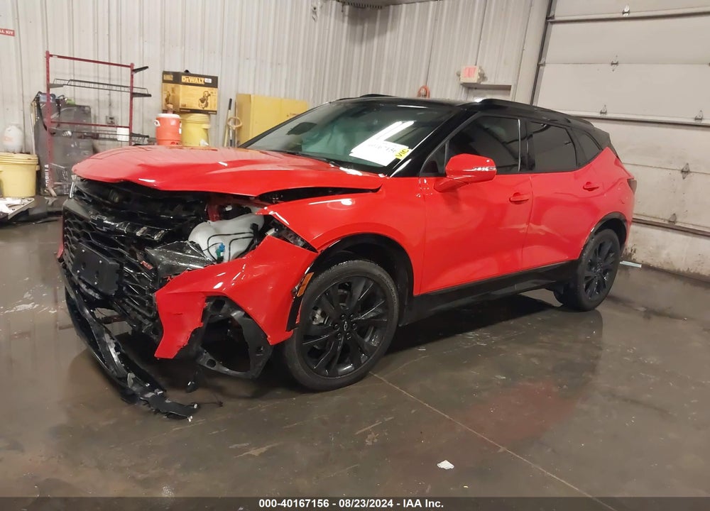 2022 CHEVROLET BLAZER AWD RS VIN: 3GNKBKRS3NS234000