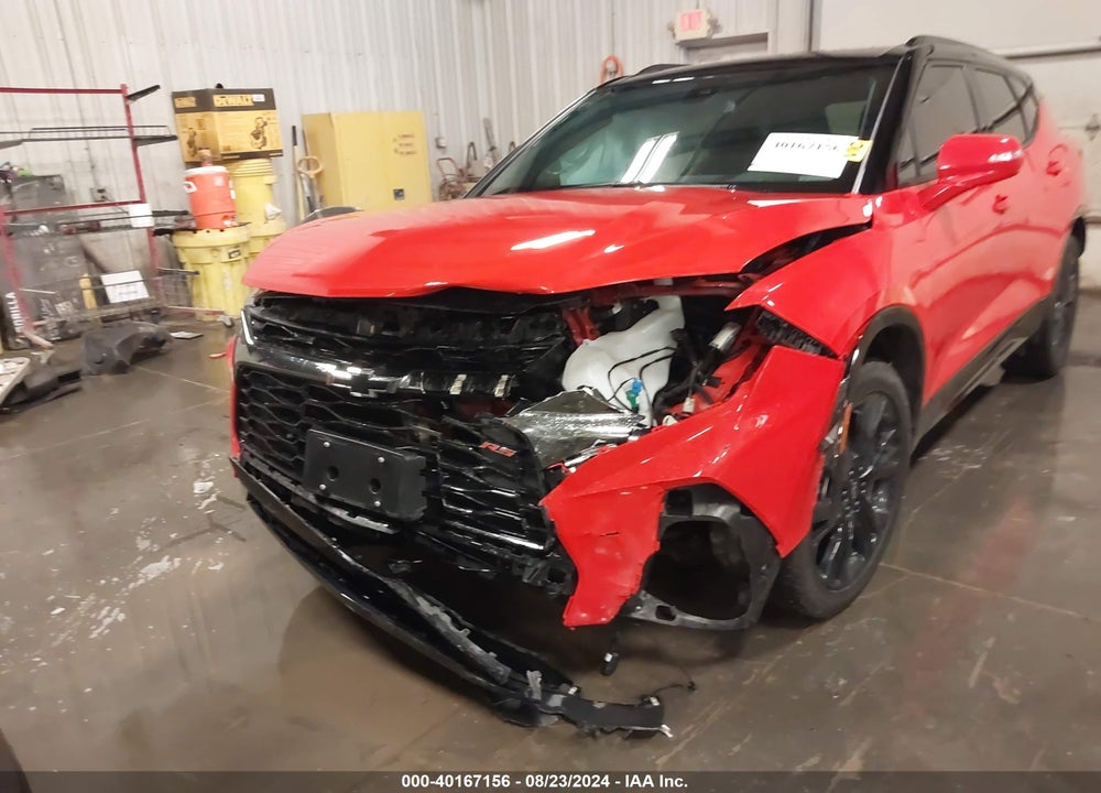 2022 CHEVROLET BLAZER AWD RS VIN: 3GNKBKRS3NS234000