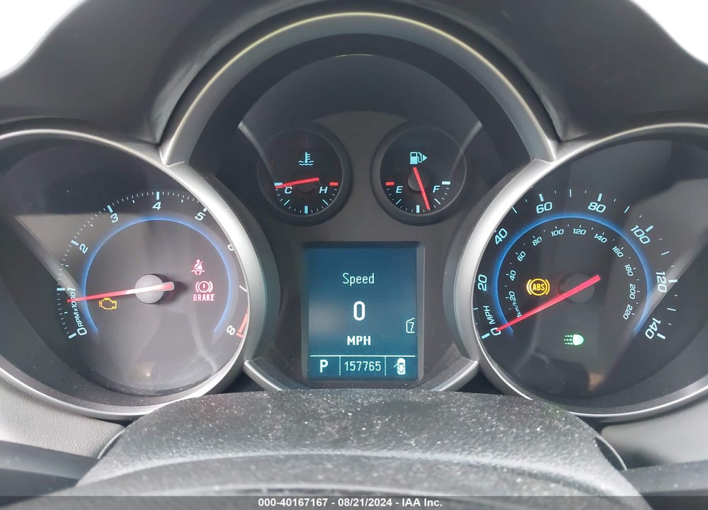 2011 CHEVROLET CRUZE 1LT VIN: 1G1PF5S93B7160365