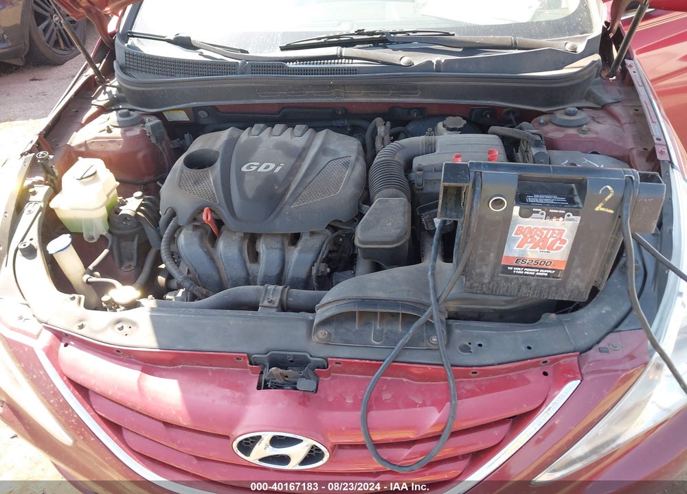 2013 HYUNDAI SONATA GLS VIN: 5NPEB4AC9DH676083