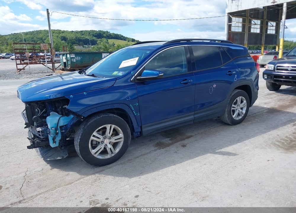 2019 GMC TERRAIN SLE VIN: 3GKALMEV1KL358886