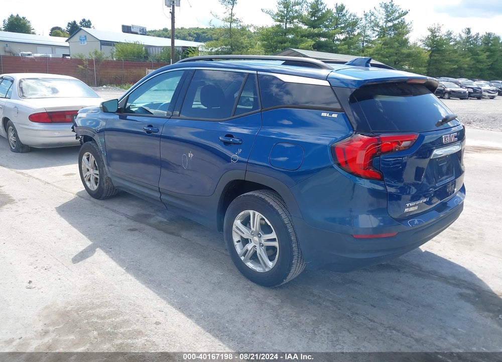 2019 GMC TERRAIN SLE VIN: 3GKALMEV1KL358886