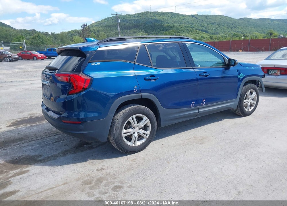 2019 GMC TERRAIN SLE VIN: 3GKALMEV1KL358886