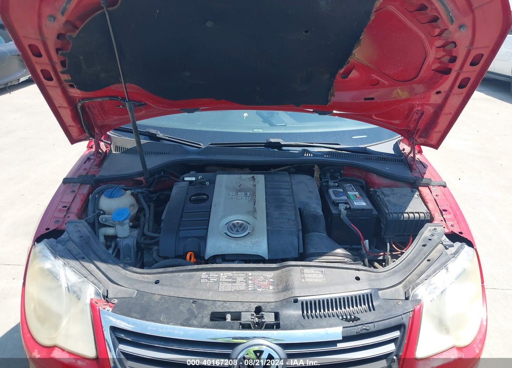 2007 VOLKSWAGEN EOS 2.0T VIN: WVWBA71F47V030777
