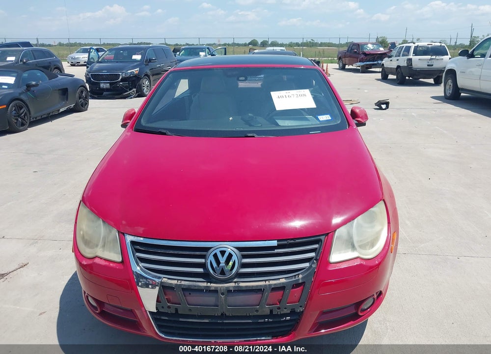 2007 VOLKSWAGEN EOS 2.0T VIN: WVWBA71F47V030777