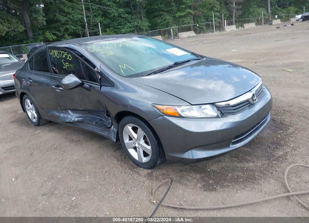 2012 HONDA CIVIC VIN: 19XFB2F52CE331564
