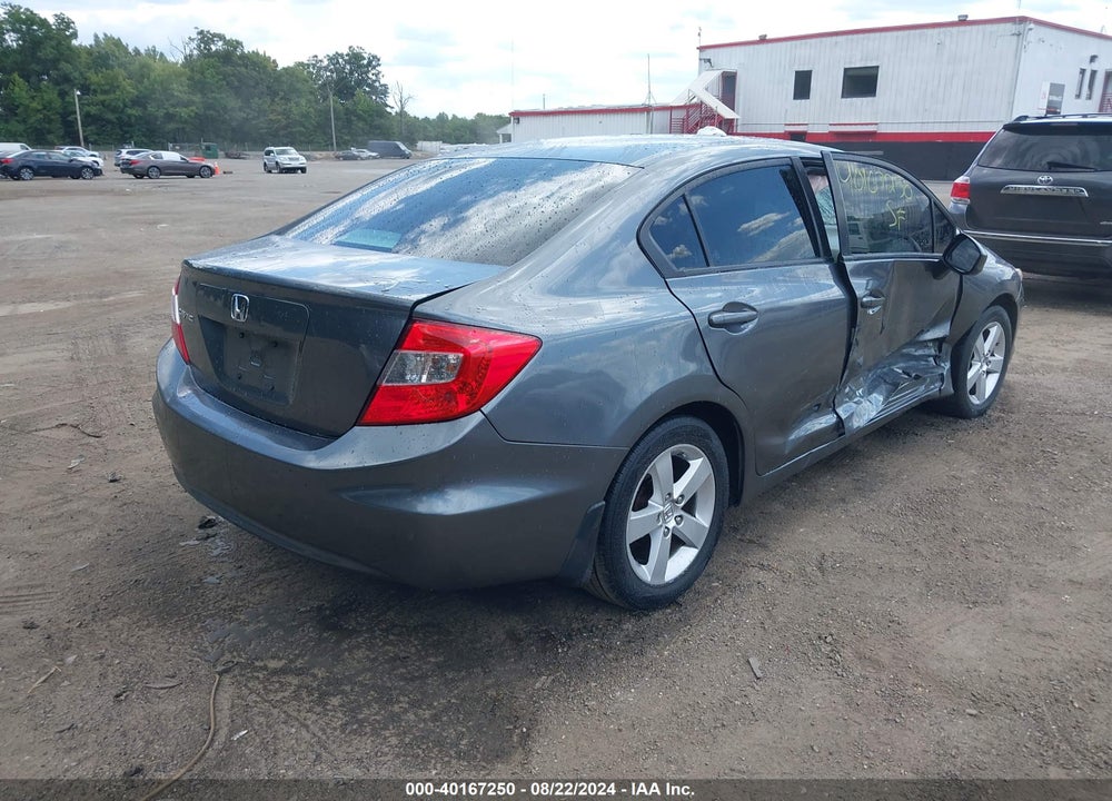 2012 HONDA CIVIC VIN: 19XFB2F52CE331564