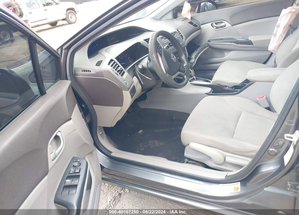 2012 HONDA CIVIC VIN: 19XFB2F52CE331564