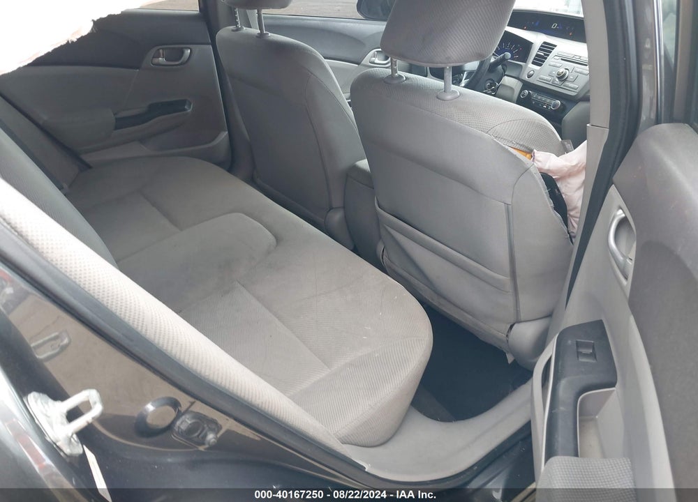 2012 HONDA CIVIC VIN: 19XFB2F52CE331564
