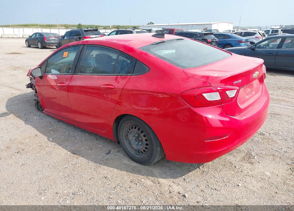 2017 CHEVROLET CRUZE LS AUTO VIN: 1G1BC5SMXH7240889