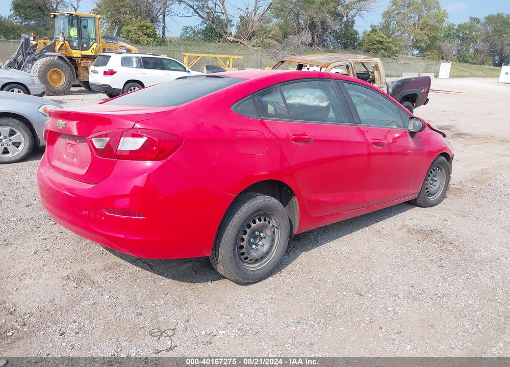 2017 CHEVROLET CRUZE LS AUTO VIN: 1G1BC5SMXH7240889