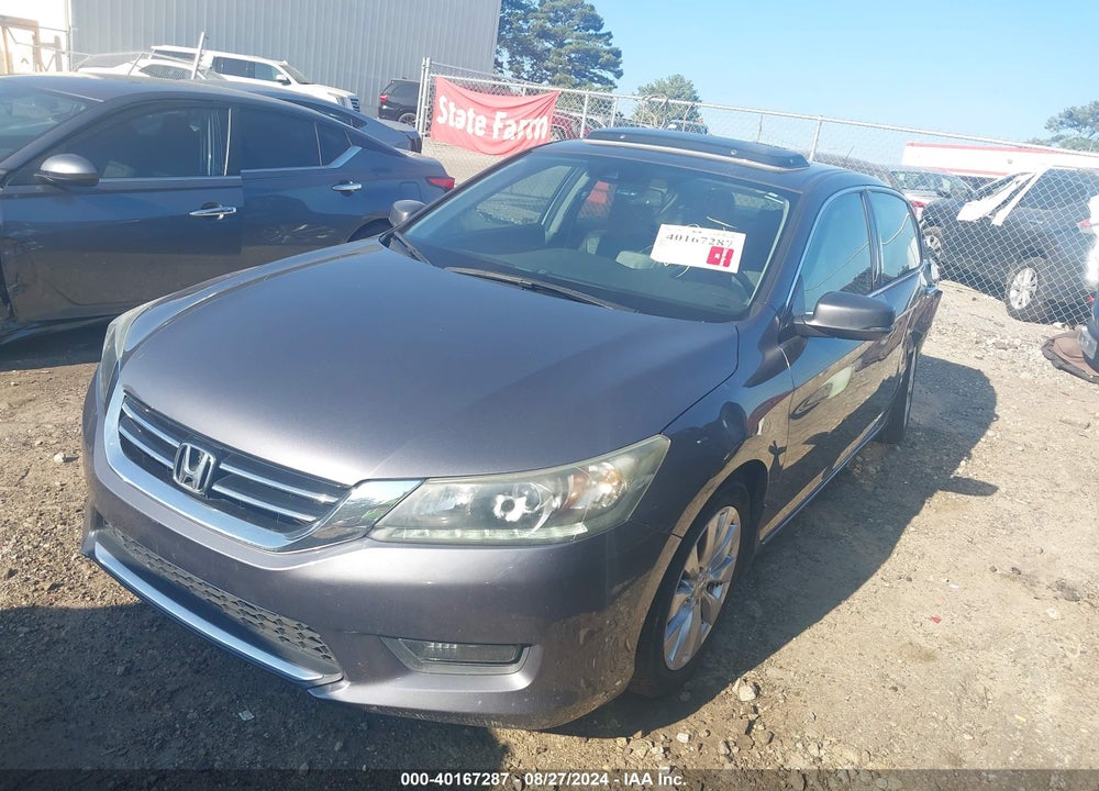 2014 HONDA ACCORD EX-L V-6 VIN: 1HGCR3F83EA043221