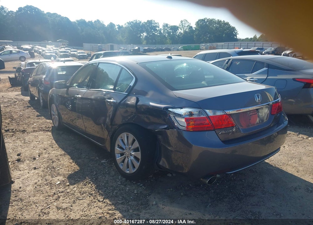 2014 HONDA ACCORD EX-L V-6 VIN: 1HGCR3F83EA043221