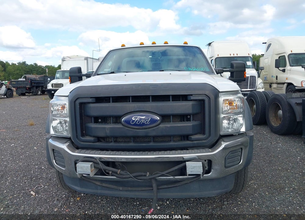 2016 FORD F-550 CHASSIS XL VIN: 1FDUF5GY9GEC07410