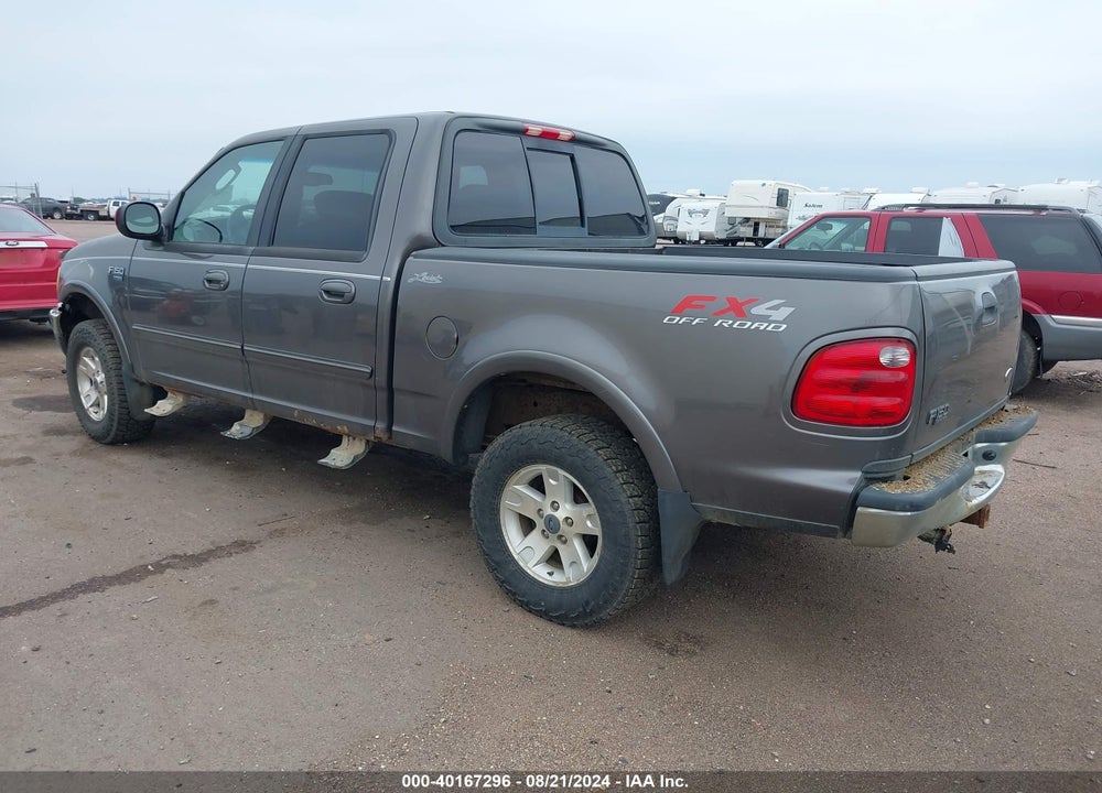 2003 FORD F-150 LARIAT/XLT VIN: 1FTRW08L63KD71922