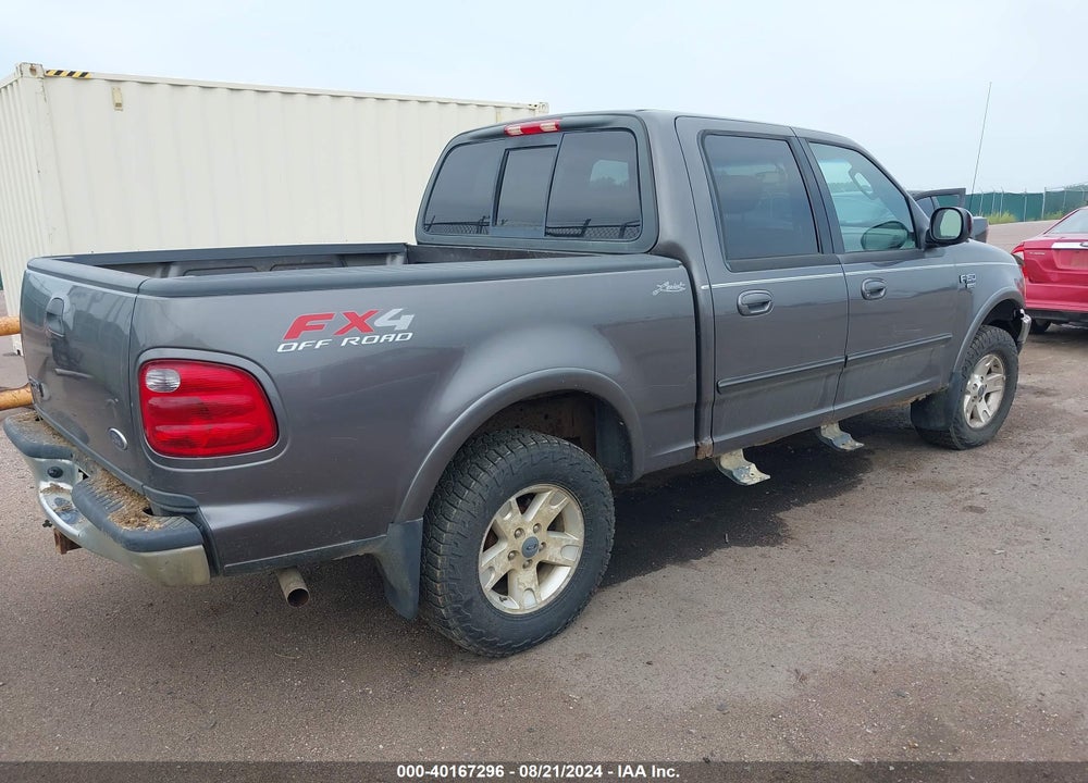 2003 FORD F-150 LARIAT/XLT VIN: 1FTRW08L63KD71922