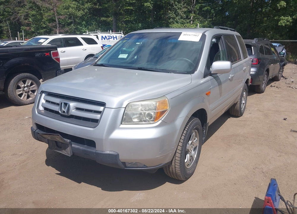 2006 HONDA PILOT EX-L VIN: 5FNYF18716B020471