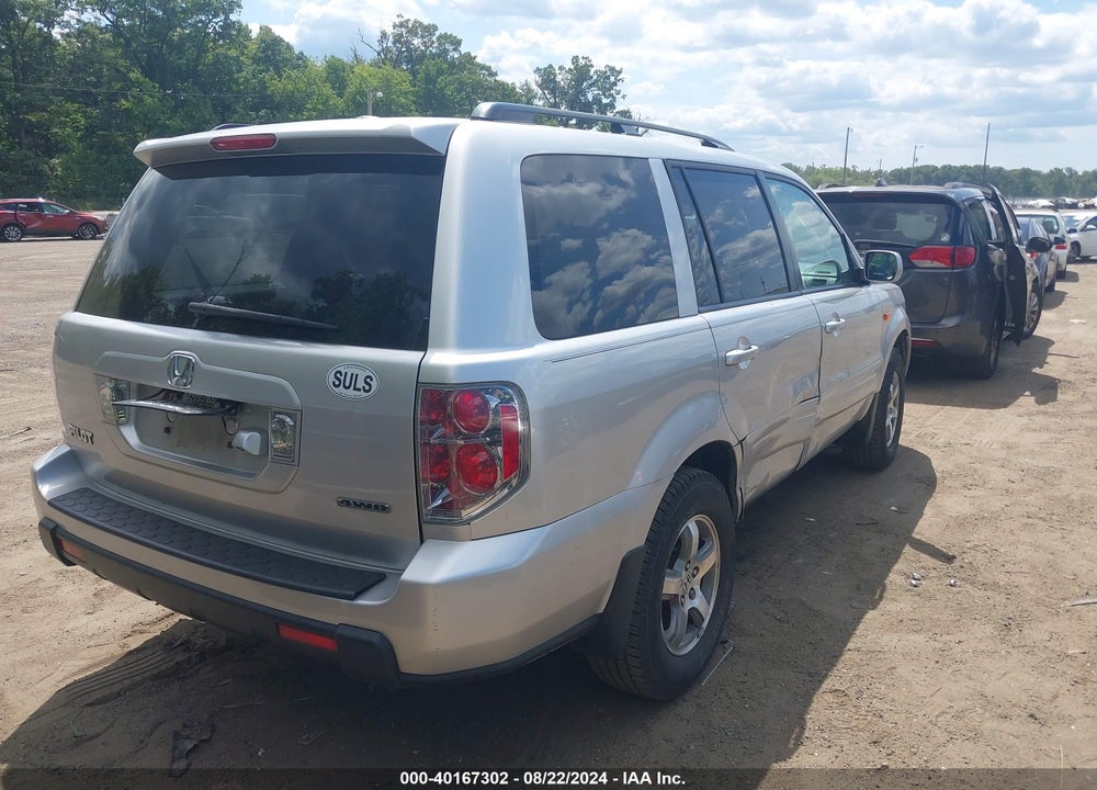 2006 HONDA PILOT EX-L VIN: 5FNYF18716B020471